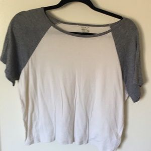 Baseball crop top